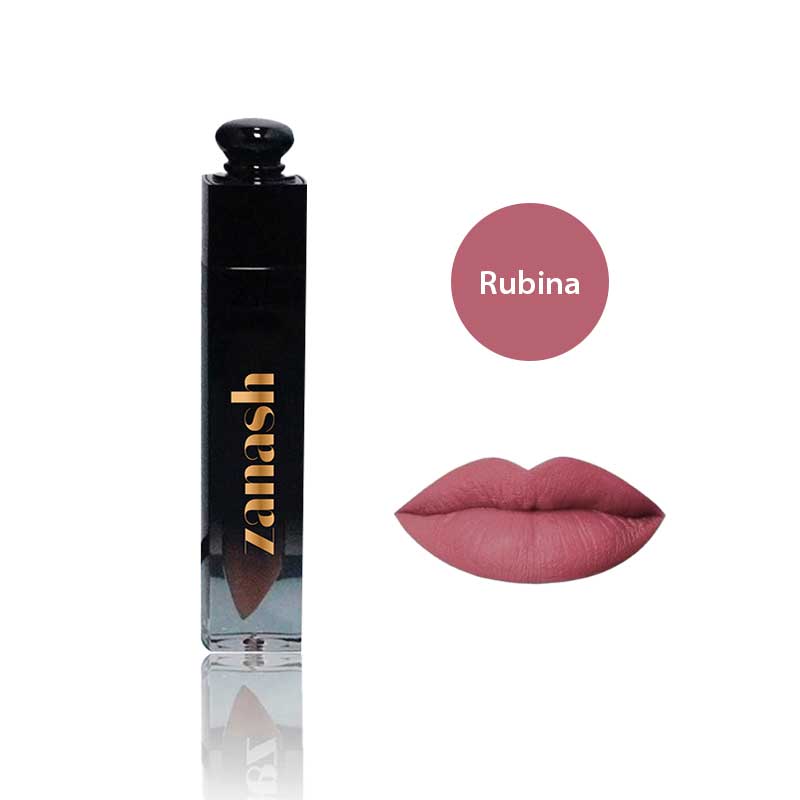 THE AMBER LIQUID MATTE LIPSTICK, RUBINA