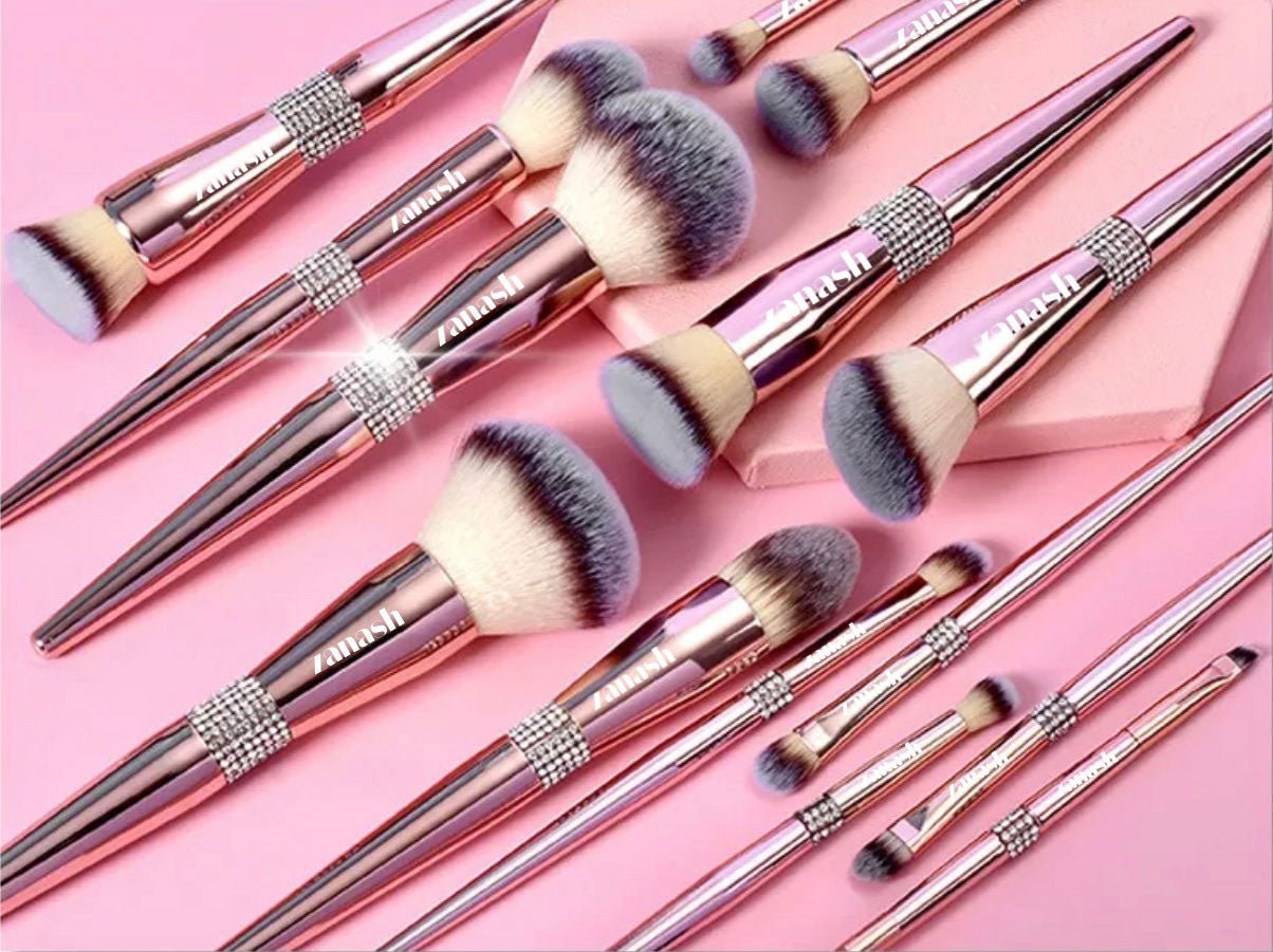 Zanash all-in-one makeup brush set