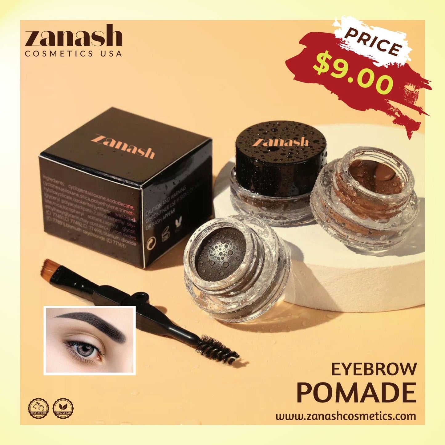 ZANASH EYEBROW POMADE